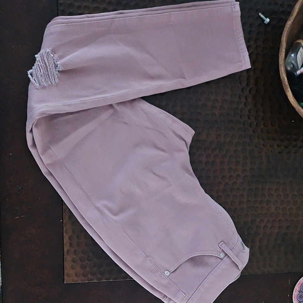 Express Light Pink Skinny Pants